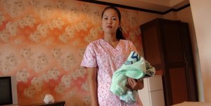 18 year old girl rides on a cock during her first time having sex